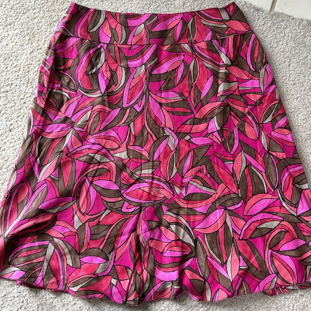 NWOT Sigrid Olsen 100% Silk Skirt (8P)